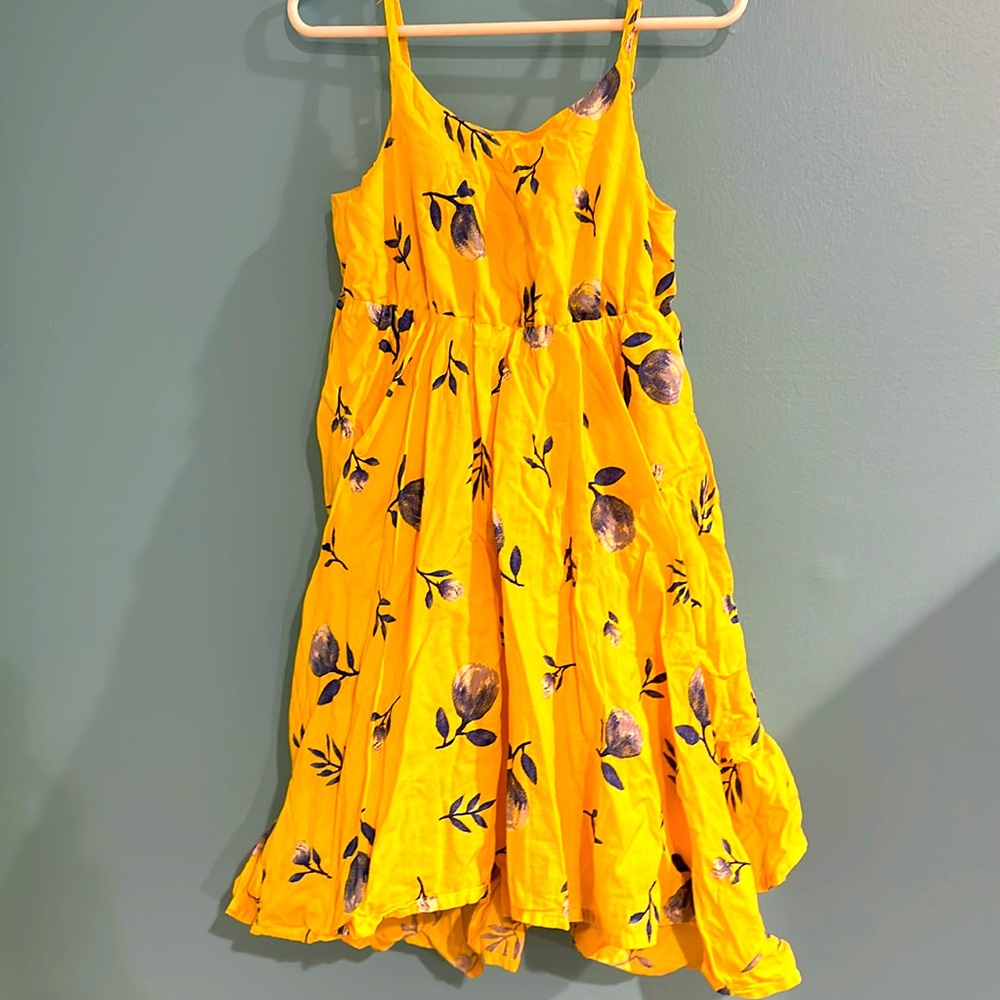Tahari Baby - yellow flower dress